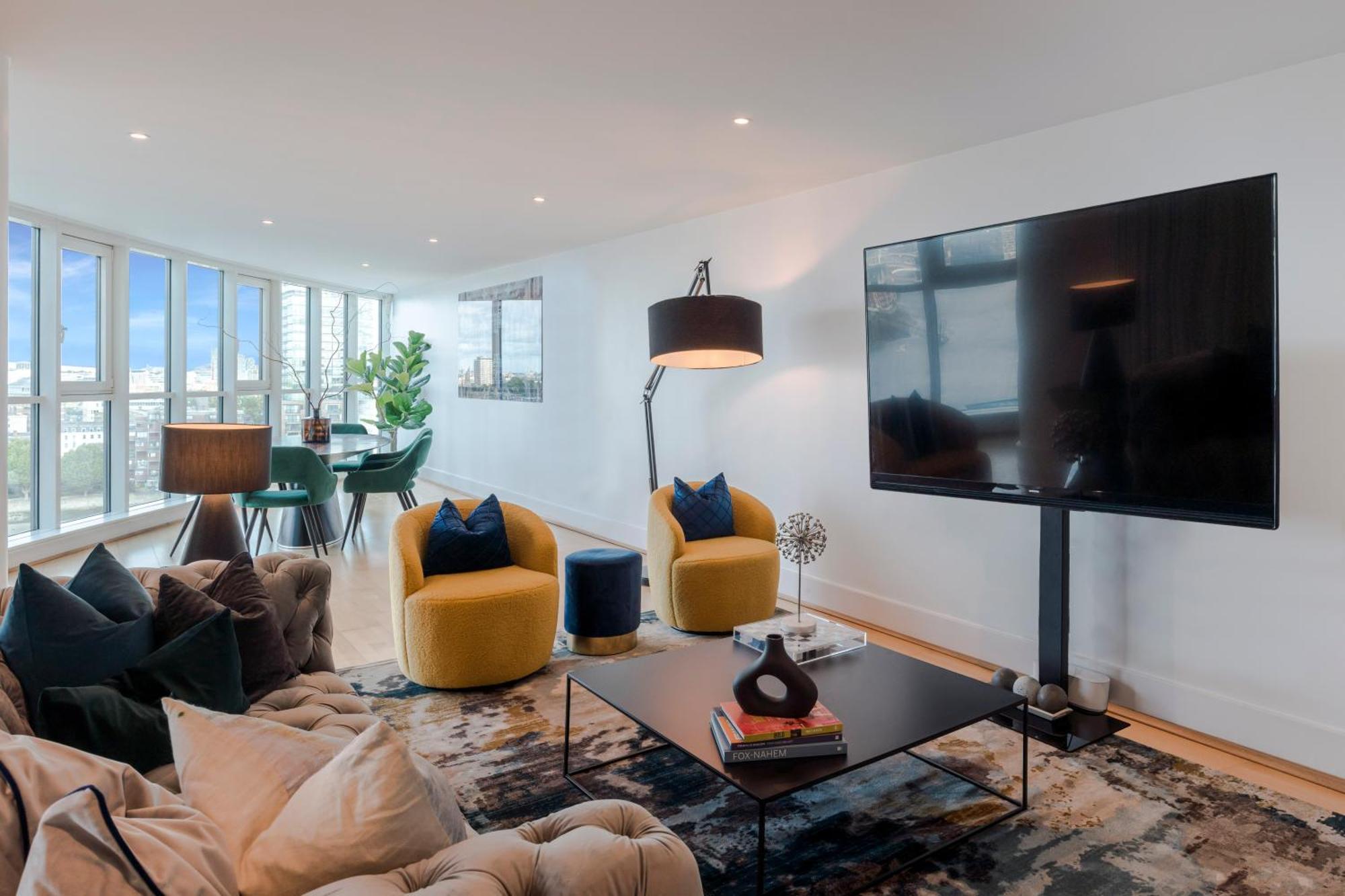 Best Thames View In Town! Large Luxxe Nomad Design Family Home London Luaran gambar